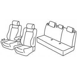 Set coprisedili Superior - Beige - Opel Astra J 5p (01 10 10 15)