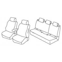 Set coprisedili Superior - Grigio Nero - Opel Astra K 5p (11 15 ) - Opel Astra K Sports Tourer (03 16 )