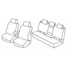 Set coprisedili Superior - Beige - Opel Astra K Sports Tourer (03 16 )