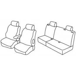 Set coprisedili Superior - Beige - Opel Astra H Sports Tourer (03 04 10 10)