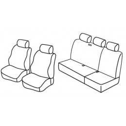 Set coprisedili Superior - Nocciola - Renault Kangoo 5p (01 97 01 08)