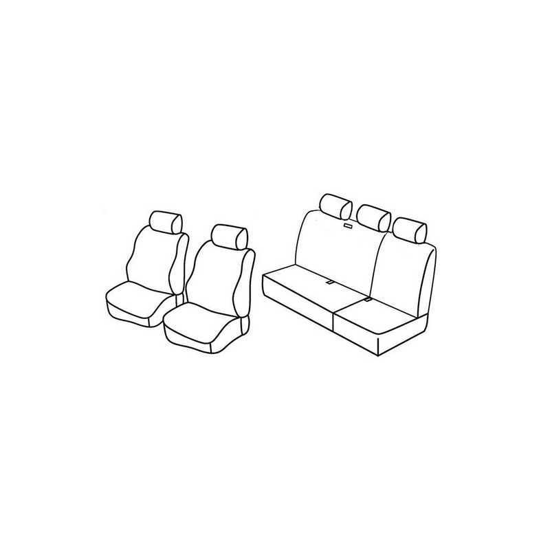 Set coprisedili Superior - Nocciola - Renault Kangoo 5p (01 97 01 08)