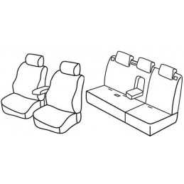 Set coprisedili Superior - Nocciola - Suzuki Grand Vitara 5p (dal 2009) (2009 03 15)
