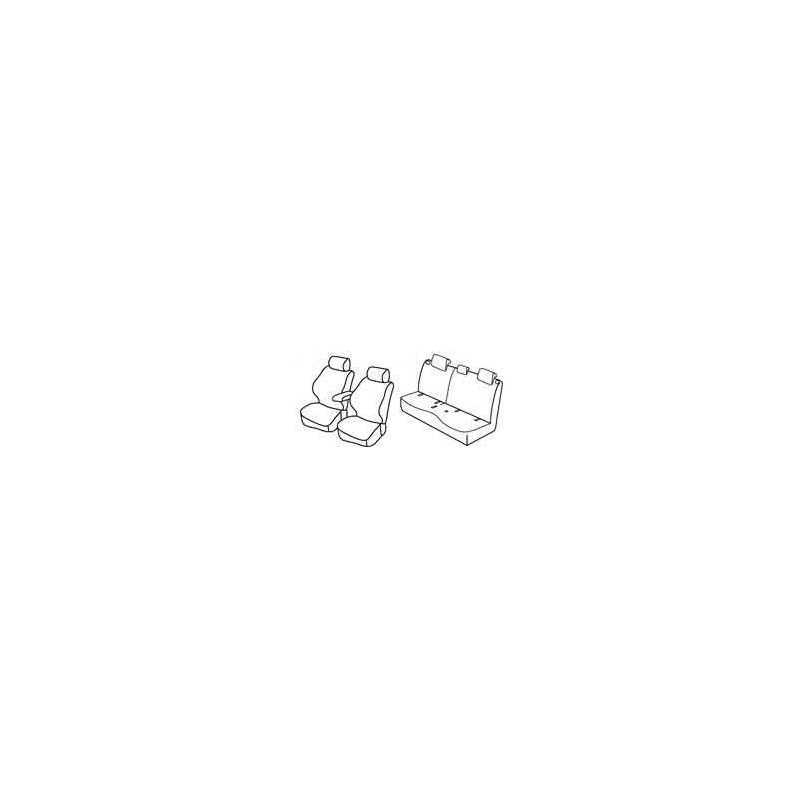 Set coprisedili Superior - Nero Grigio - Suzuki S-Cross (09 13 )