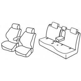 Set coprisedili Superior - Beige - Suzuki S-Cross (09 13 )