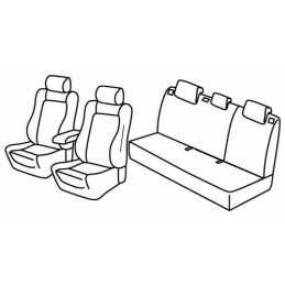 Set coprisedili Superior - Beige - Toyota Auris 5p (12 12 05 15)