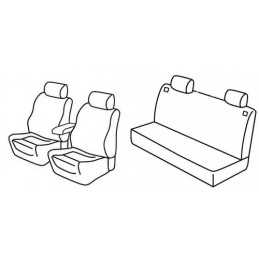 Set coprisedili Superior - Nocciola - Volkswagen Golf IV 5p (fino al 1999) (10 97 1999)