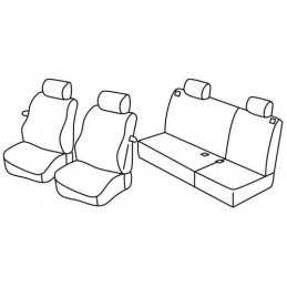 Set coprisedili Superior - Nocciola - Volkswagen Polo 3p (11 01 08 09)