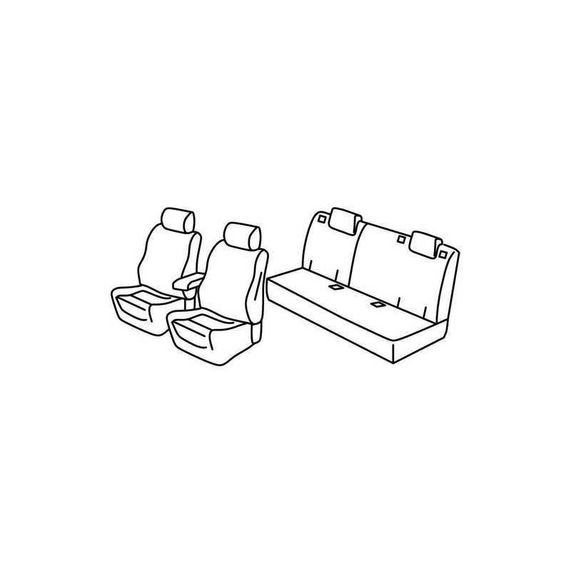 Set coprisedili Superior - Nocciola - Alfa Romeo Giulietta (04 10 )