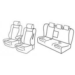 Set coprisedili Superior - Beige - Alfa Romeo 159 Sportwagon (03 06 09 13)