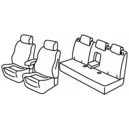 Set coprisedili Superior - Beige - Alfa Romeo Giulietta (01 14 )