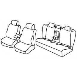 Set coprisedili Superior - Beige - Alfa Romeo Stelvio (Super Q4) (03 17 )