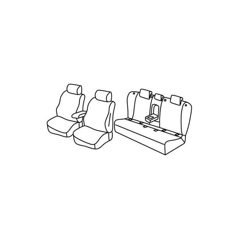 Set coprisedili Superior - Grigio Nero - Alfa Romeo Stelvio (Super Q4) (03 17 )