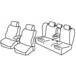 Set coprisedili Superior - Nocciola - Audi A4 Avant (09 01 04 08)
