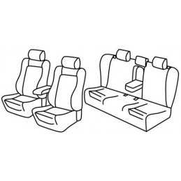 Set coprisedili Superior - Nocciola - Audi A4 Avant (09 01 04 08)