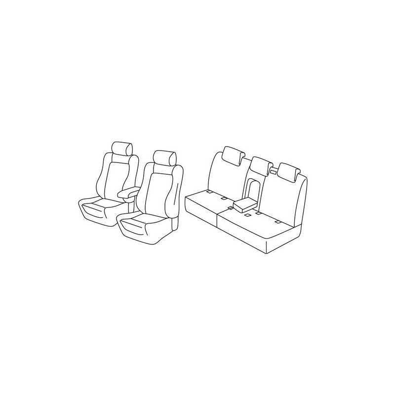 Set coprisedili Superior - Nocciola - Audi Q5 (11 08 08 12)