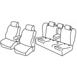Set coprisedili Superior - Nocciola - Audi A4 Avant (05 08 10 15)