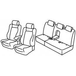 Set coprisedili Superior - Nocciola - Audi Q5 (09 12 02 17)