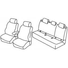 Set coprisedili Superior - Nocciola - Audi Q2 (11 16 )