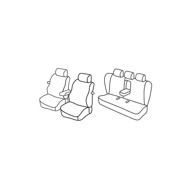 Set coprisedili Superior - Nocciola - Bmw Serie 3 Coupè (E46) 2p (04 99 08 06)