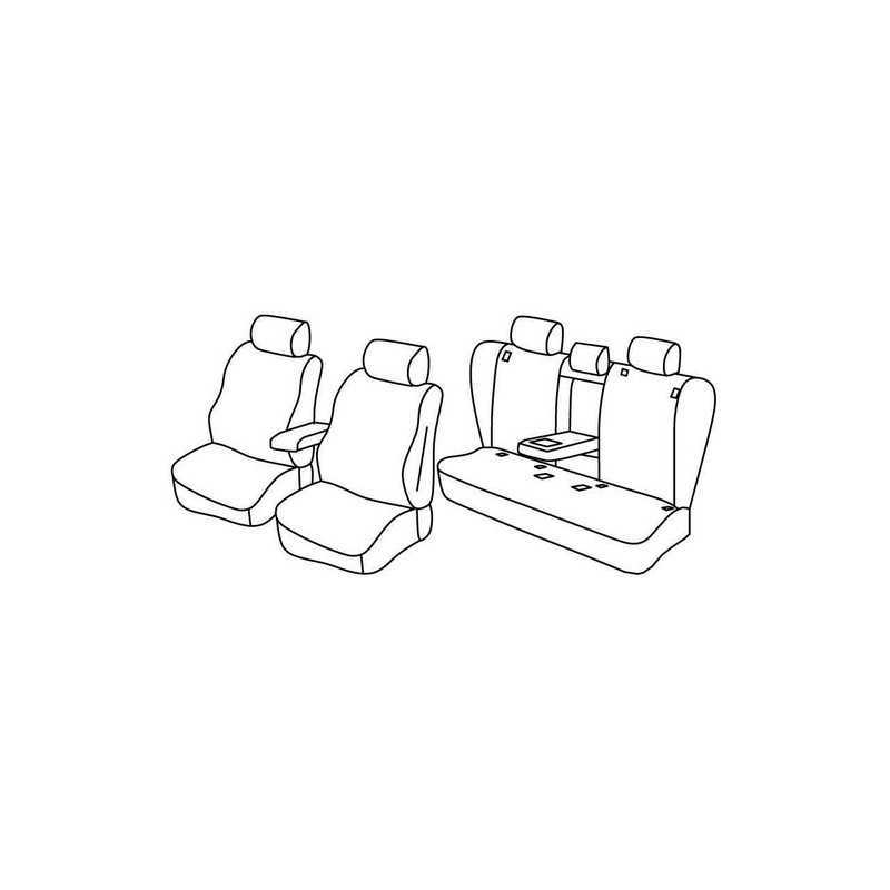 Set coprisedili Superior - Beige - Bmw X1 (E84) (10 09 10 15)