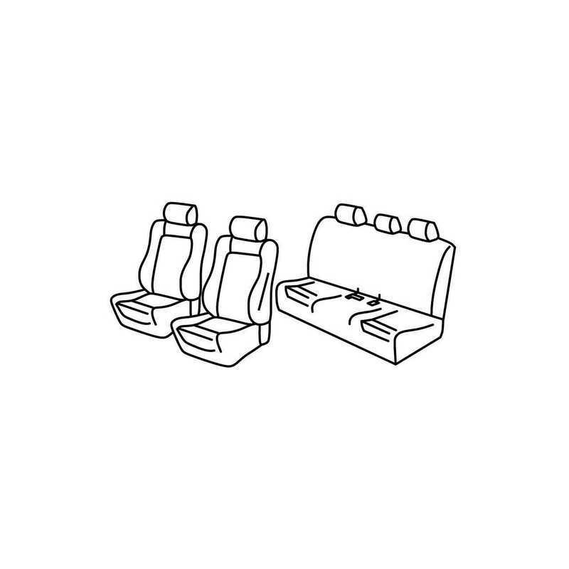 Set coprisedili Superior - Beige - Bmw Serie 3 (F30) 4p (02 12 11 18)