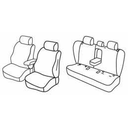 Set coprisedili Superior - Beige - Bmw Serie 3 Touring (E91) (09 05 05 12)