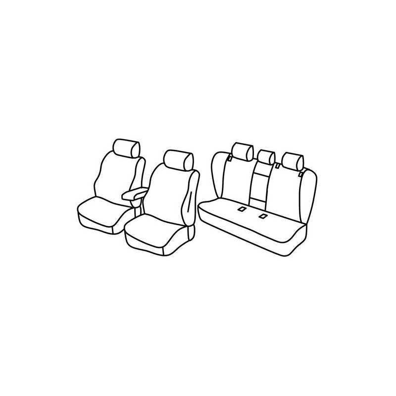 Set coprisedili Superior - Beige - Bmw X3 (F25) (11 10 07 17)