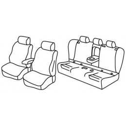Set coprisedili Superior - Beige - Bmw Serie 3 Gran Turismo (F34) 4p (04 13 )