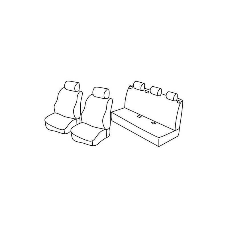 Set coprisedili Superior - Beige - Citroen Berlingo Multispace 5p (04 08 08 18)