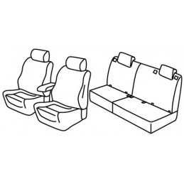 Set coprisedili Superior - Beige - Fiat Tipo sw (09 16 )