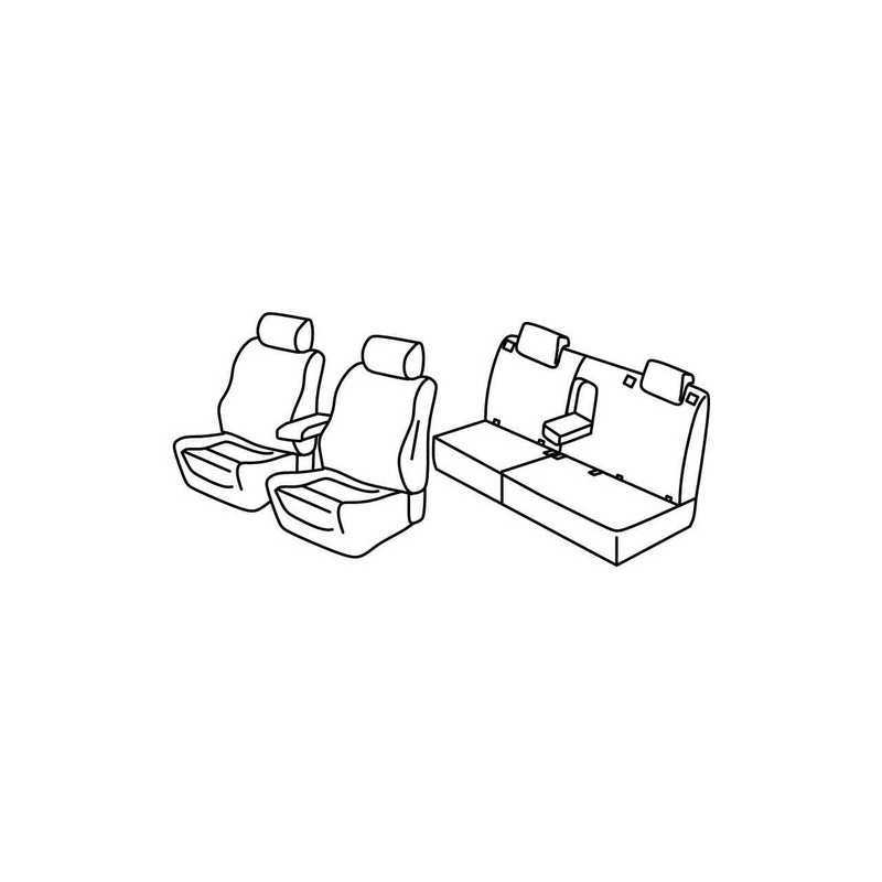 Set coprisedili Superior - Beige - Fiat Tipo sw (09 16 )