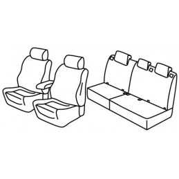 Set coprisedili Superior - Beige - Fiat Tipo sw (09 16 )