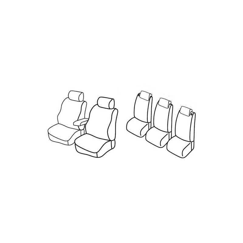 Set coprisedili Superior - Nocciola - Ford C-Max (04 07 10 10)