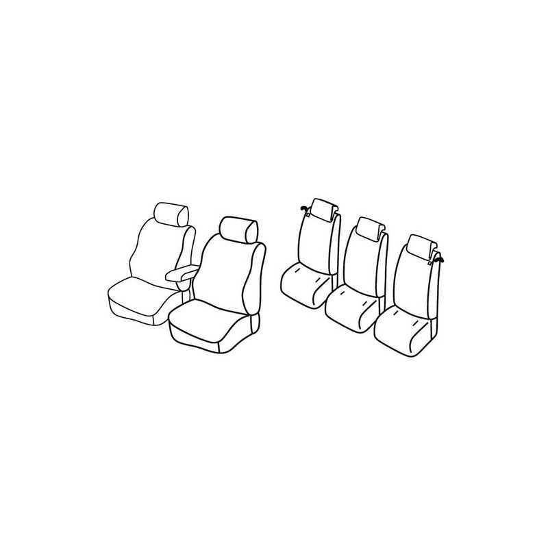 Set coprisedili Superior - Grigio Nero - Ford C-Max (11 10 )