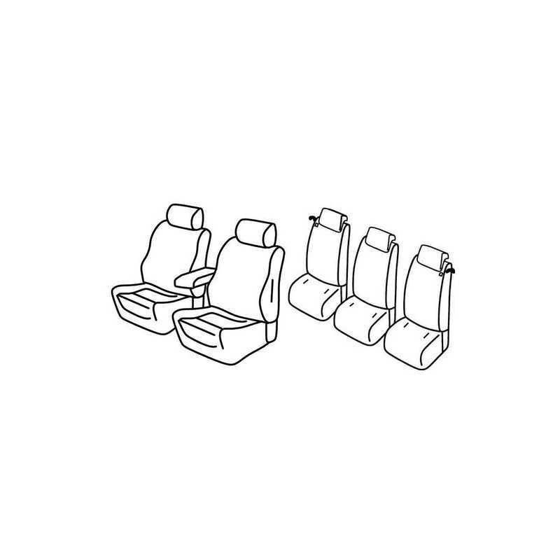Set coprisedili Superior - Nero Grigio - Ford C-Max (11 10 )