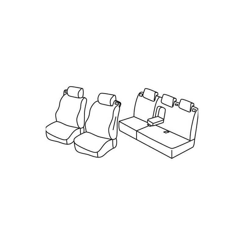 Set coprisedili Superior - Beige - Ford B-Max (10 12 07 18)