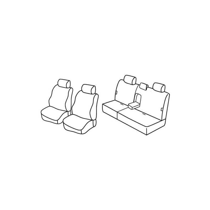Set coprisedili Superior - Beige - Hyundai Santa Fe (01 01 02 06)