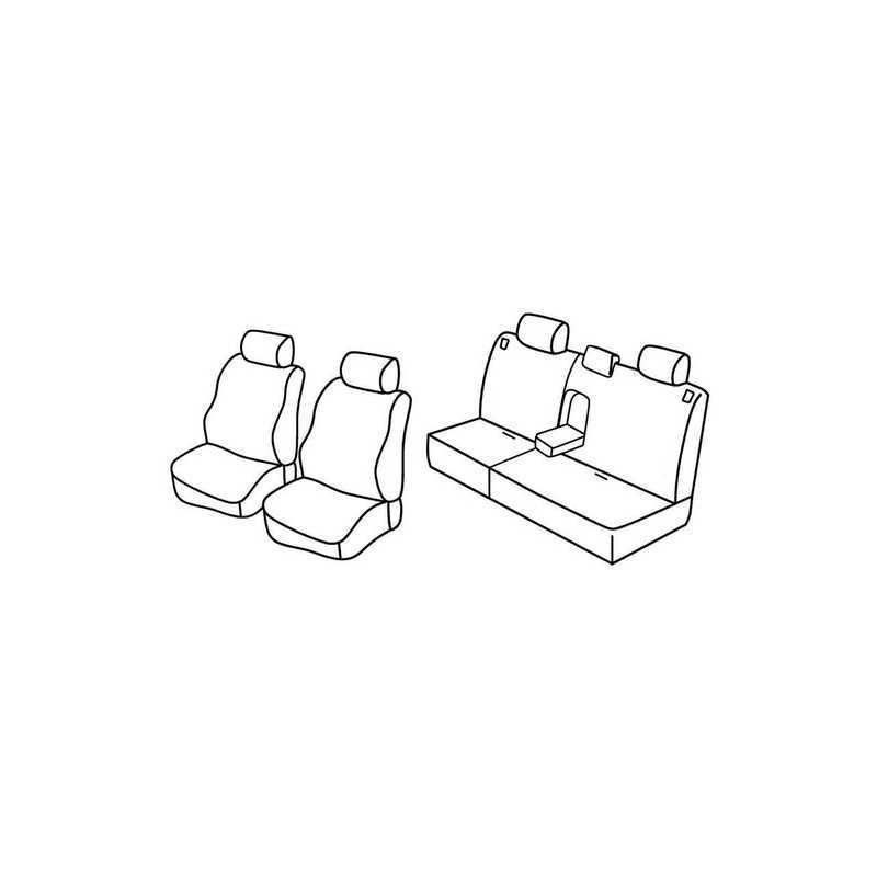 Set coprisedili Superior - Beige - Hyundai Santa Fe (01 01 02 06)
