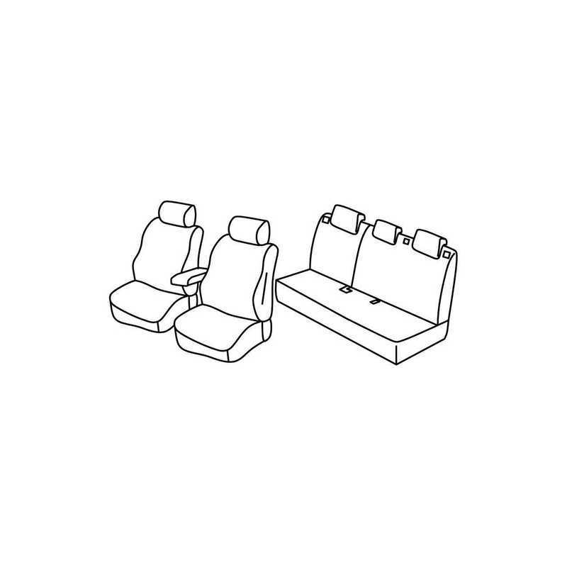 Set coprisedili Superior - Nocciola - Hyundai Kona (10 17 )