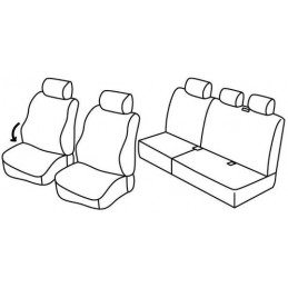 Set coprisedili Superior - Nocciola - Jeep Grand Cherokee (CRD) (06 05 12 10)