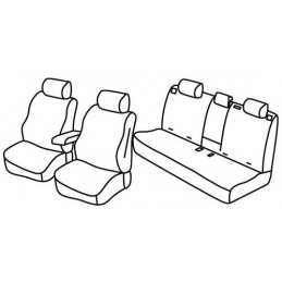 Set coprisedili Superior - Beige - Jeep Compass (07 17 )