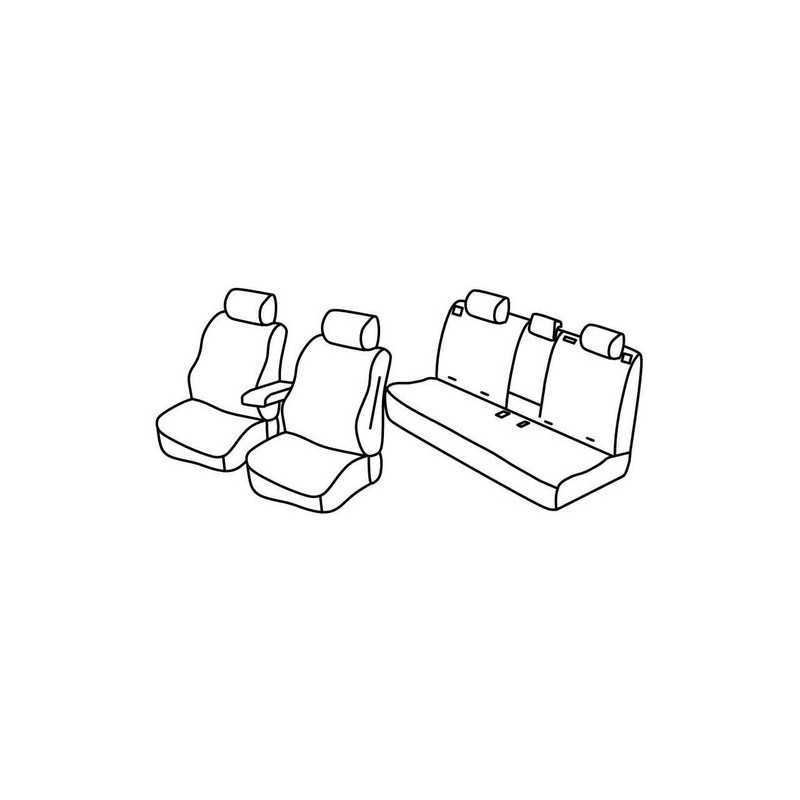 Set coprisedili Superior - Beige - Jeep Compass (07 17 )