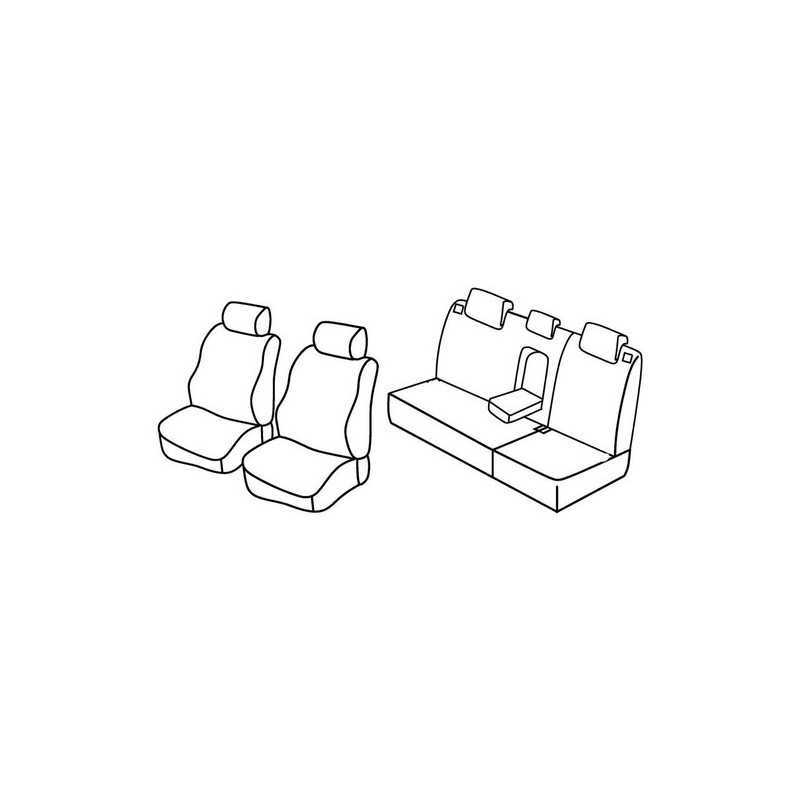 Set coprisedili Superior - Nocciola - Kia Sportage (dal 9 2008) (09 08 08 10)