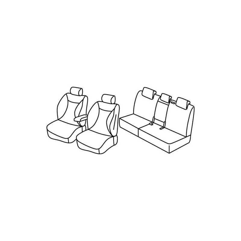 Set coprisedili Superior - Grigio Nero - Kia Sorento (Exclusive) (02 15 )