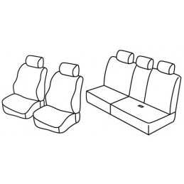 Set coprisedili Superior - Beige - Lancia Musa (09 04 09 07)