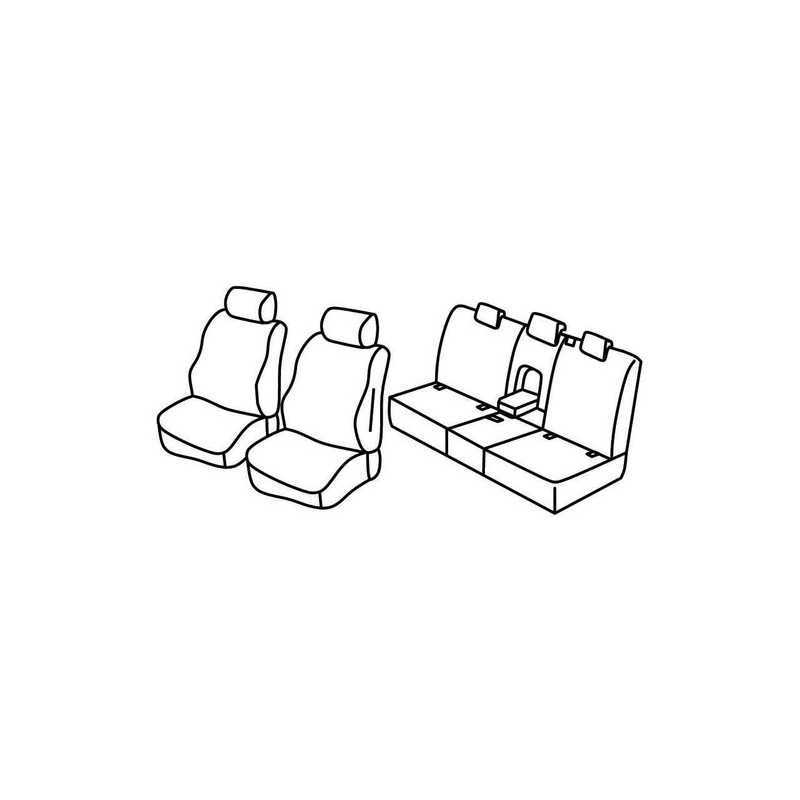 Set coprisedili Superior - Grigio Nero - Land Rover Discovery (01 17 )