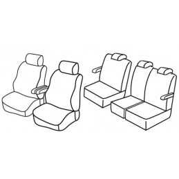 Set coprisedili Superior - Beige - Mazda 5 5p (11 10 10 13)