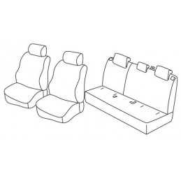 Set coprisedili Superior - Grigio Nero - Mazda CX-3 (06 15 )