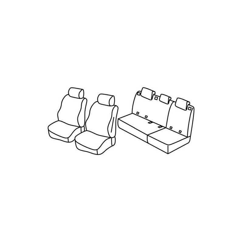 Set coprisedili Superior - Beige - Mercedes Classe A 5p (09 04 09 12)